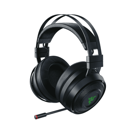 Razer Nari Wireless: THX Spatial Audio - Cooling Gel-Infused Cushions - 2.4GHz Wireless Audio - Mic with Game/Chat Balance - Gaming Headset Works for PC, PS4, Switch & Mobile
