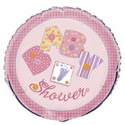 18 Inch Pink Stitching Baby Shower Balloon