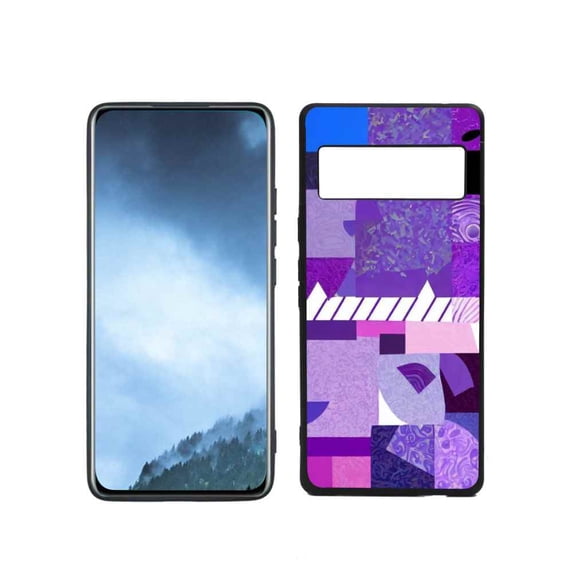 Compatible with Google Pixel 6 Pro(2021) Phone Case, Aesthetic-Collage-Abstract-Art-Cute31 Case Men Women, Flexible Silicone Shockproof Case for Google Pixel 6 Pro(2021)