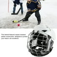 thumbnail image 4 of Visage de Gardien de But de Hockey Équipe Sportive, Casque de Hockey Combo avec Cage pour Enfants Équipe de Hockey de Rue Masques de Hockey de Rue, Équipement de Protection de Hockey sur Glace pour Jeunes pour Sports de Hockey sur Roulettes, 4 of 7