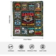 thumbnail image 5 of LHSHID Computer Programmer Gifts for Men Women Blanket Flannel Soft and Comfortable Anti static Bed Sofa Blanket 50x60in, 5 of 5