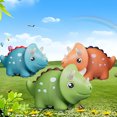 thumbnail image 3 of Qinghuai Kids Clearance Toys Sales Children's Inertial Impact Telescopic Triangular Dinosaur Parent-child Baby Toy. Collision Deformation Dinosaur Toy Car. Overstock Items Clearance Prime, 3 of 3