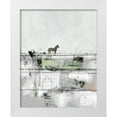 thumbnail image 1 of Ogren, Sarah 12x14 White Modern Wood Framed Museum Art Print Titled - The Brown Horse, 1 of 4