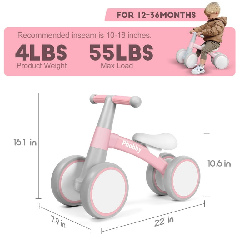 Baby 2025 bike pink