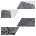 thumbnail image 5 of Mens Activewear Tank Tops Sleeveless Crew Neck Active Tank Shirts Summer Quick Dry Gym Fitness Basketball Training Sports Tank Top Dark Gray S, 5 of 9