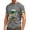 Gray, variant on Men's Hello Darkness My Old Friend Crew Neck Short Sleeve Graphic T Shirt
