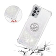 thumbnail image 5 of Funda para Samsung Galaxy A32 5G con Brillo Líquido Flotante, Purpurina, Parachoques y Anillo Giratorio Soporte, 5 of 5