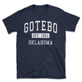 thumbnail image 1 of Gotebo Oklahoma Classic Established Men's Cotton T-Shirt, 1 of 1