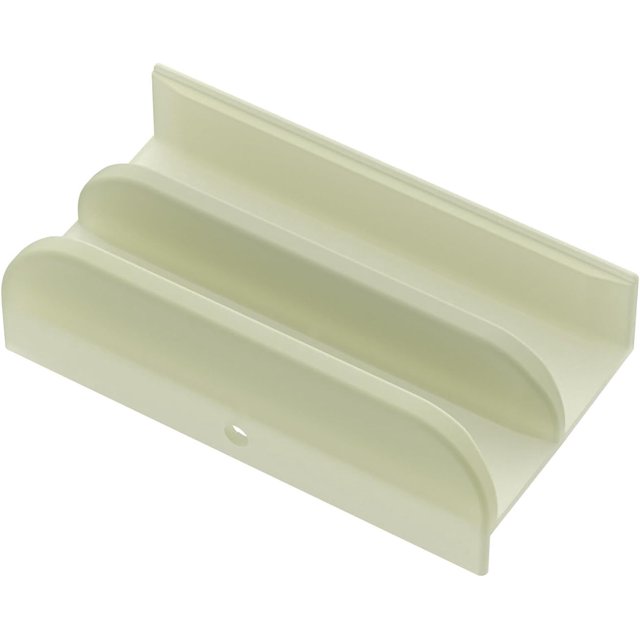 M6219 Sliding Shower Door Bottom Guide & 1/2 in Channels Fits for Sliding(top Hung) Shower Door(tub Enclosure) Systems, Glass Shower Door Track Guide, Shower Door Replacement Parts