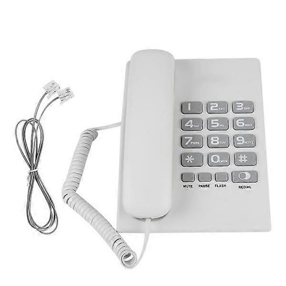 Home Hotel Wired Wall Phone Office Landline Telephone