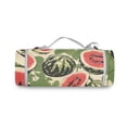 thumbnail image 3 of Picnic Blankets Teencool Beach Blanket Creatively Summer Delight: Watermelon Medley Pattern Outdoor Blanket for Travel, 3 of 9
