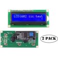 thumbnail image 4 of NOYITO 1602 Module LCD 16x2 Rétroéclairage Jaune-Vert avec Pilote IC 8574T Interface Série Compatible avec Win OS UNO R3 MEGA2560 (Lot de 2) (1602 Écran IC Jaune-Vert), 4 of 4