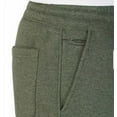 thumbnail image 4 of Weatherproof Men's Soft Fleece Lined Jogger Sweatpants, Olive Heather XXL, 4 of 5