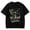 Black D, variant on Men's Black Short Sleeve Crew Neck T-Shirt, Live for Today Mountain Graphic Tee for Summer Casual Wear