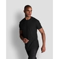 thumbnail image 4 of Origin Curved Crew T-Shirt: Black, 4 of 7