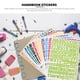 thumbnail image 3 of 12 hojas autoadhesivas de PVC con letras y números, pegatinas para manualidades., 3 of 6