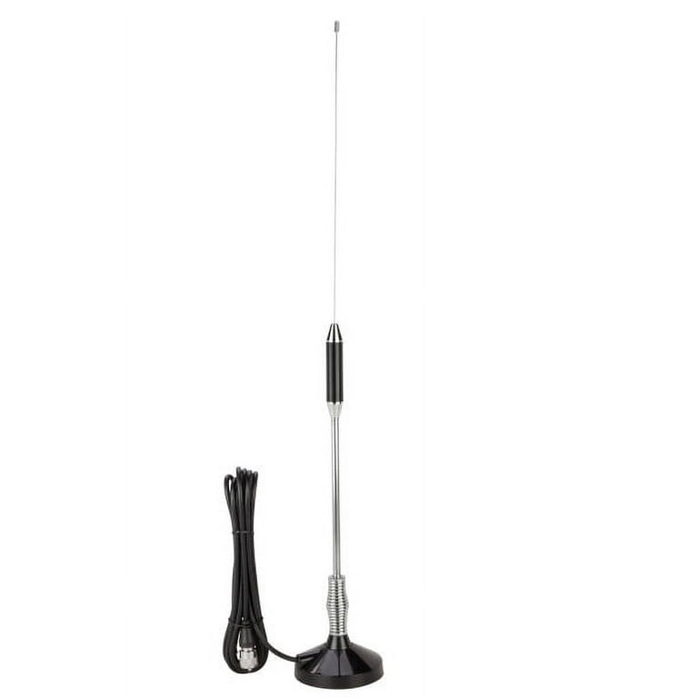 Scosche CB201-WP Universal CB Antenna Mag Mount 27 MHz UHF Freq