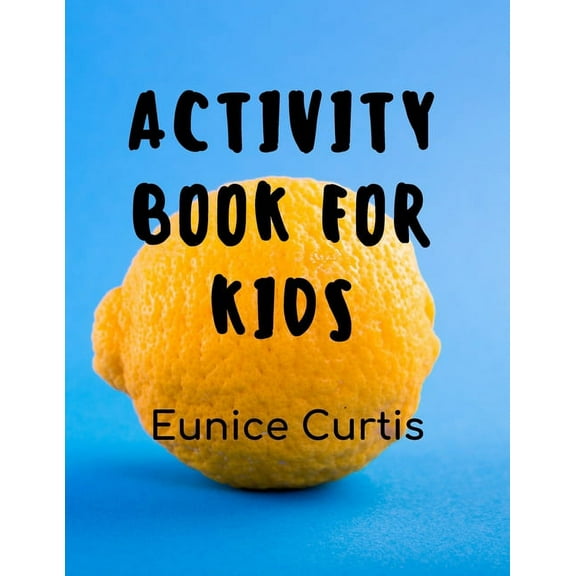Activity Book For Kids