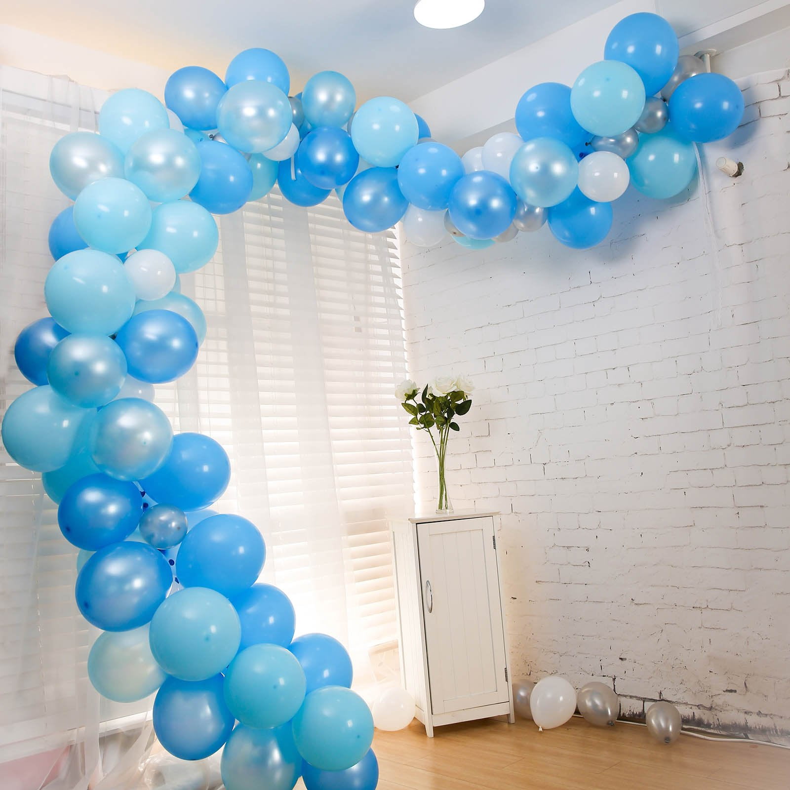 Efavormart 100 Pack Balloon Garland Kit Balloon Arch Party Decoration