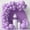 Purple, variant on 114Pcs Purple Balloons Garland Arch Kit Different Sizes 5/10/18 Inch Latex Matte Purple Ballon As Gender Reveal Wedding Graduation Anniversary Happy Birthday Party Supplies Decorations…