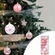 thumbnail image 5 of 24 Pc Christmas Balls Gift Box Set Creatives Color Painting Christmas Balls Christmas Tree Hanging Balls Pendant Christmas Decoration Set, 5 of 6