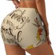 thumbnail image 1 of Fotbe Thanksgiving With A Grateful Heart Shorts Sin Costuras – Shorts Deportivos de Cintura Alta para Mujer, Elásticos para Gimnasio, Yoga, Running o Ciclismo-Large, 1 of 8