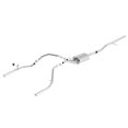 thumbnail image 1 of Borla Exhaust System Kit 140539 S-Type Cat Back System; T-304 Stainless Steel; With Muffler; 2-3/4 Inch To 2-1/4 Inch Pipe Diameter; Single Exhaust With Dual Exit; Split Rear Exit, 1 of 2