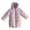 Purple, variant on KAUOD Girls Winter Coat Heavyweight Hooded Puffer Jacket Kids Windproof Warm Solid Quilted Padded Down Jackets with Pockets