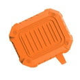 thumbnail image 2 of Earphone Case Silicone Cover Wireless Headphone Case Shell Replacement case cover for AirPods 1/2, Orange, 2 of 5