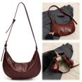 thumbnail image 4 of BLEEUS Women Bag Retro Shoulder Bag Large Hobo Bag Pu Leather Crossbody Bag For Women Shoulder Bag, 4 of 10