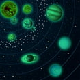 thumbnail image 5 of Luminous Stickers 9pcs Planets Luminous Stars Solar System Planets Fluorescent Wall Stickers Ceiling Decoration Stickers for Kids Rooms, 5 of 5
