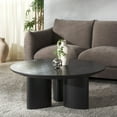 thumbnail image 3 of Safavieh Barnard Wood  Coffee Table in Black, 3 of 8