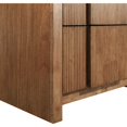 thumbnail image 5 of Meridian Furniture Fluted Walnut Night Stand, 5 of 11