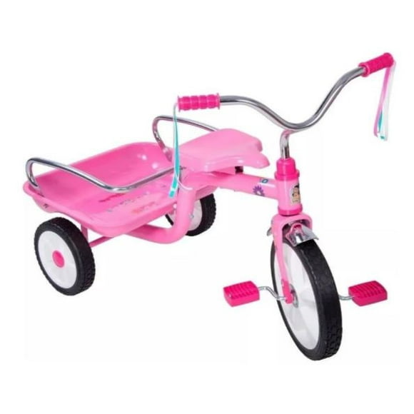Triciclo Apache Acero y Barandal Rodada 14 Mod Rosa APACHE APACHE$INFANTIL