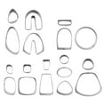 thumbnail image 4 of 18Pcs Polymer Clay , Stainless Steel Cutting for Jewelry Making Homemade Baking, 4 of 7