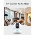 General Security Camera 2K, Baby Monitor Dog Camera 360-degree for Home ...