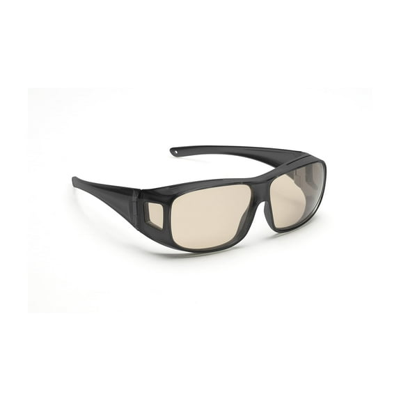 Over the Glasses High Definition Collection - Matte Black Frame, Melanin High Definition Lenses (L/XL)