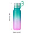 thumbnail image 2 of Botella para beber con sabor a aire de 750ml, vasos de agua con sabor a vaina, botella de agua con Infusor de frutas para viajes de acampada al aire libre, 2 of 9