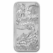 2023 Australia 1 oz Silver Dragon Rectangular Coin BU