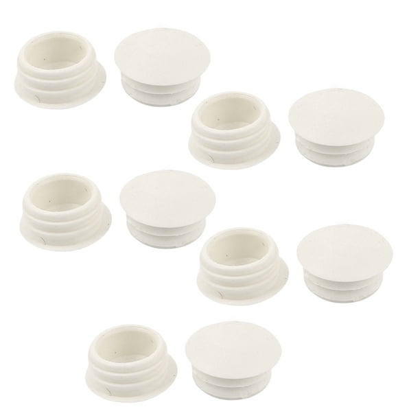 10 Pcs Tapas de Plástico Redondas de 13mm de Diámetro para Tubos