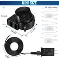 Air Blower for Inflatables, Air Fan Blower Replacement Motor for Garden