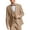 Beige, variant on Mens Linen Pinstripe Two-Button Blazer Tan 36S