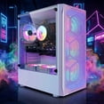 thumbnail image 4 of STGAubron Gaming PC Desktop, Intel Core i7 up to 3.9G, 32G RAM, 1T SSD, RTX 3060Ti 8G, WiFi, BT 5.0, RGB Fan x6, W11H64, 4 of 6
