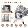 thumbnail image 3 of Mochila transparente de PVC plateado aprobada por Missnine Stadium, 3 of 6