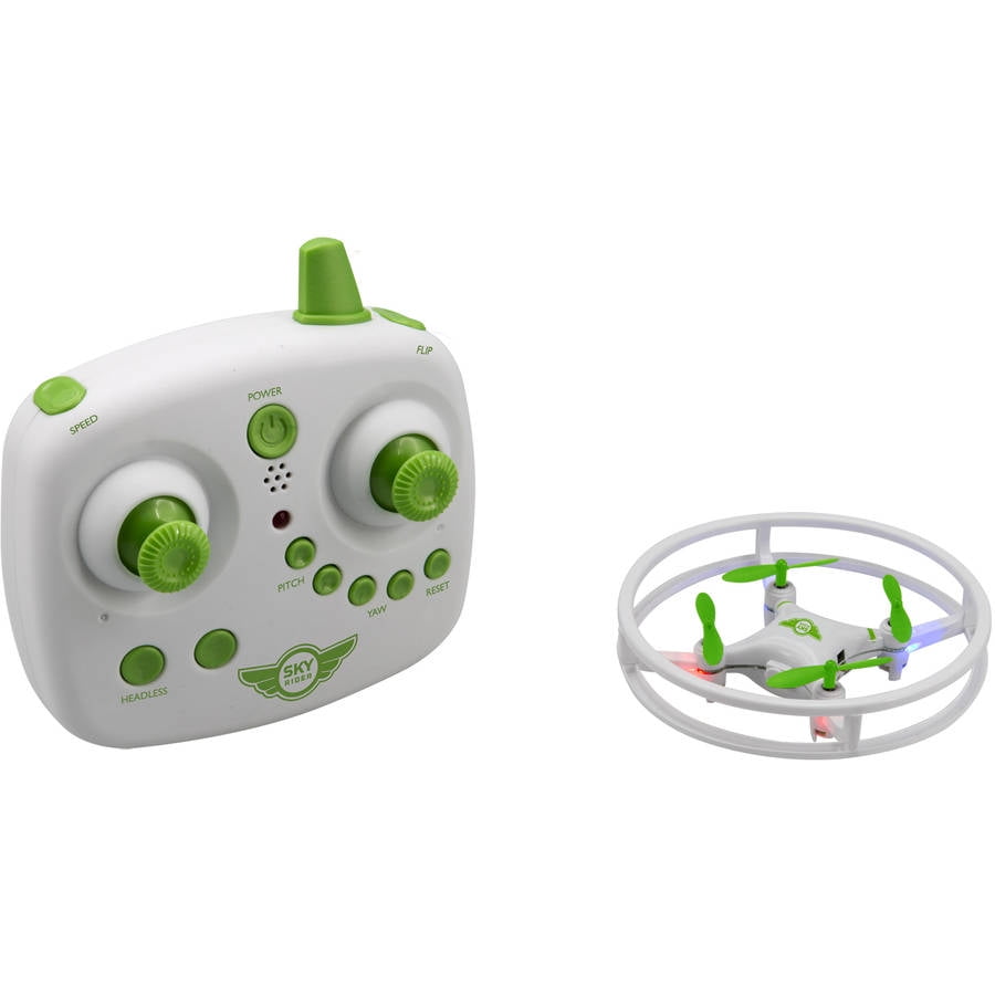 sky rider mini glow quadcopter drone