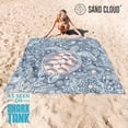 thumbnail image 2 of Toalla de playa Sand Cloud, extra grande, turca, 100% algodón orgánico, 2 of 6
