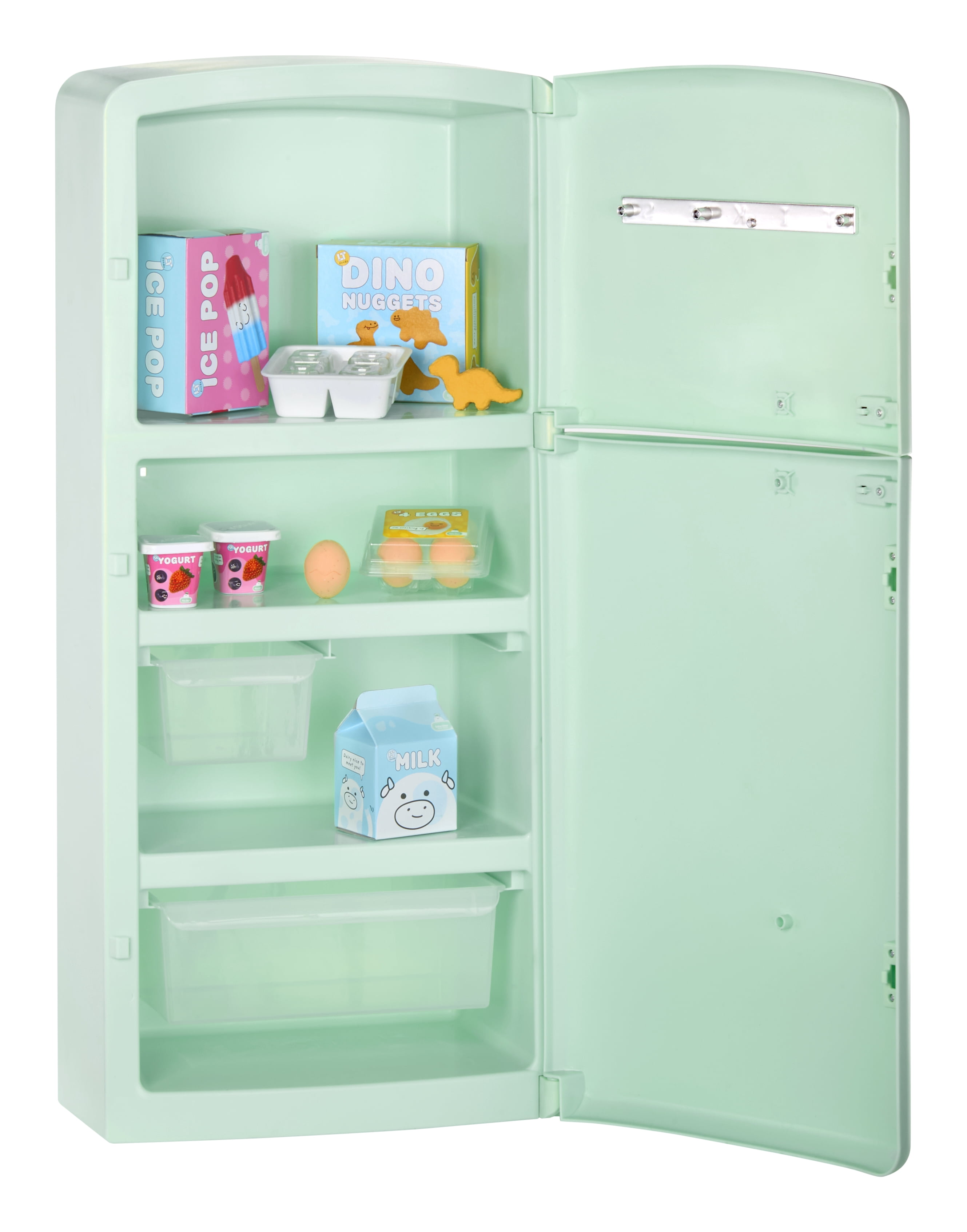 Little Tikes Sweet Spaces Modular Kitchen Refrigerator – Sea Foam, Play Kitchen, Ages 3+
