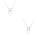 thumbnail image 3 of Collar de amistad Minnieouse Ins doce signos del zodiaco tema Vintage colgante oro Plata, 3 of 6