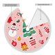 thumbnail image 4 of Faldas para árbol de Navidad de 30 pulgadas con texto "Merry Christmas", tapete para árbol de Navidad para vacaciones de invierno, falda para árbol de Navidad para decoraciones navideñas rústicas, 4 of 8
