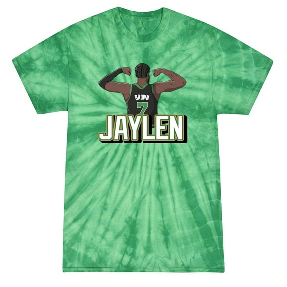 TIE-DYE Jaylen Brown Celtics Flex Shirt T-Shirt